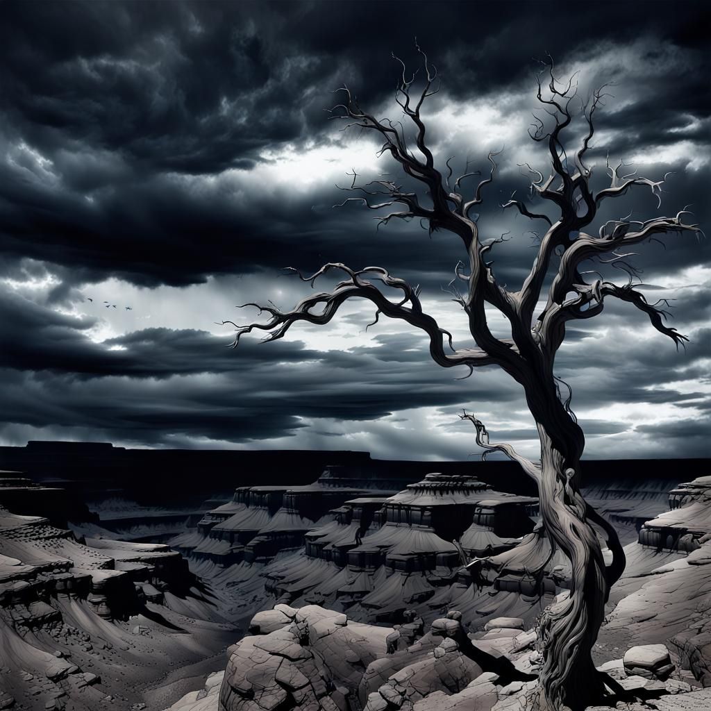 Storm over the canyon   by @JoCo