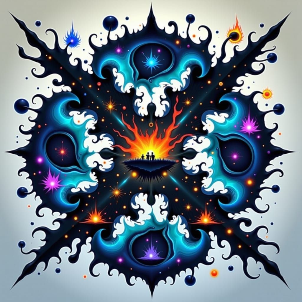 Our love knows no bounds, it stirs the world's elements and creates both awe inspiring wonder as well as tremendous destruction in it's wake...