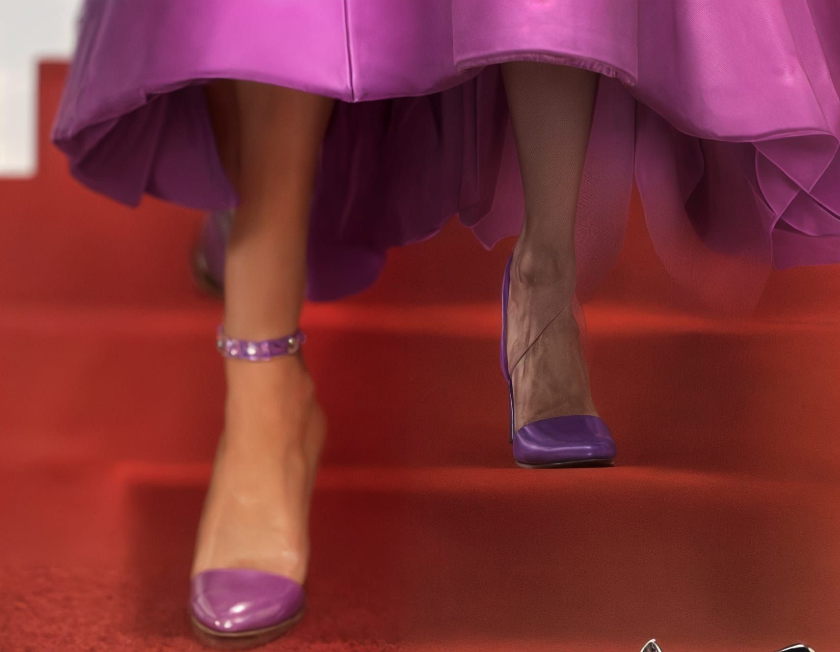 Diane Foxington's Pink Heels
