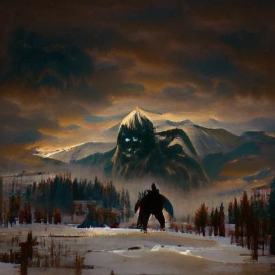 The beast protects the mountains