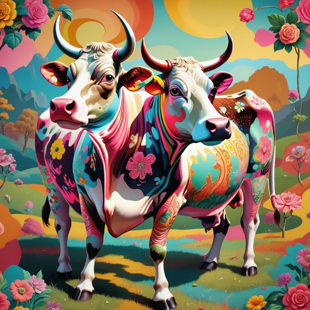 Kitsch Cow