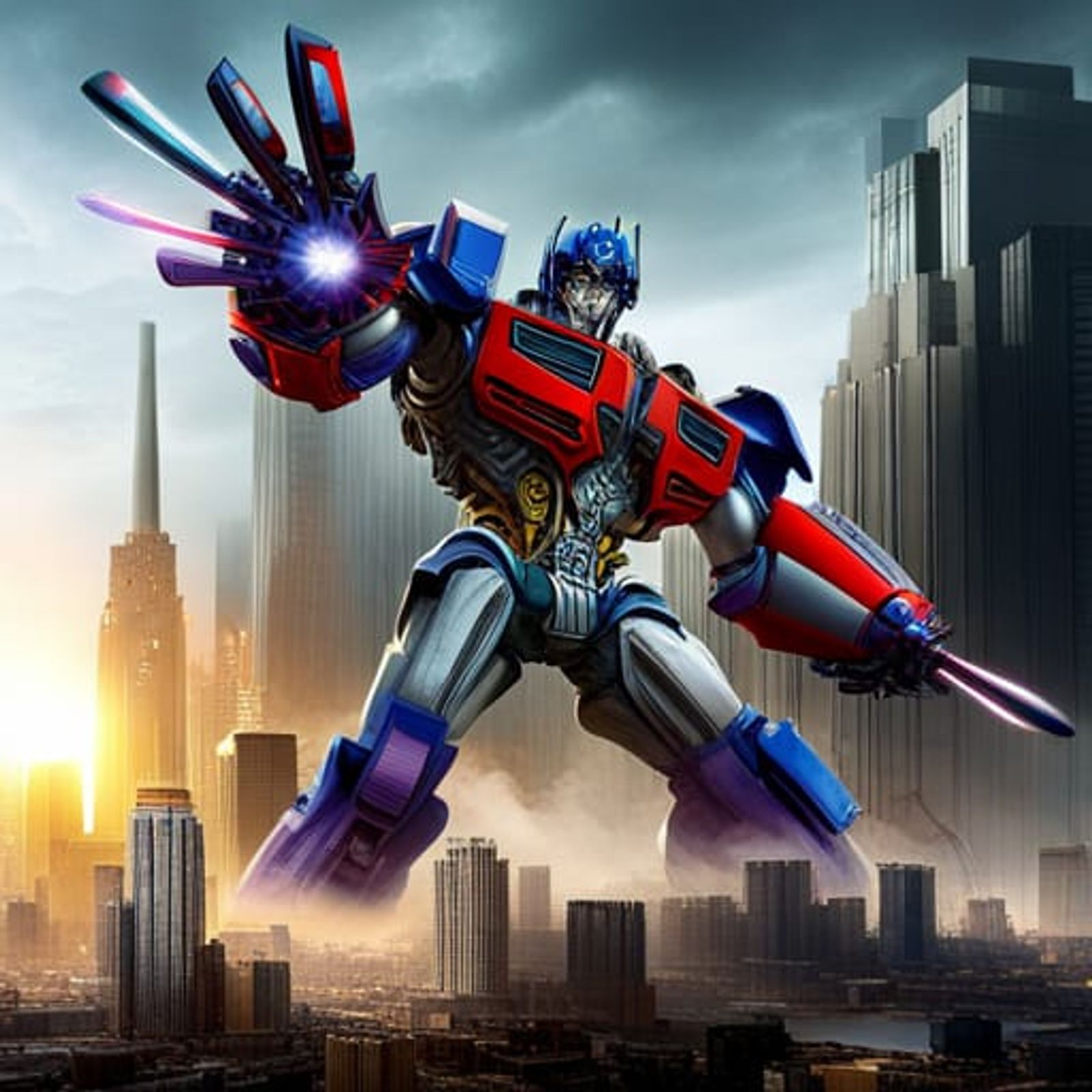 Transformer Character - Ai Generated Artwork - Nightcafe Creator