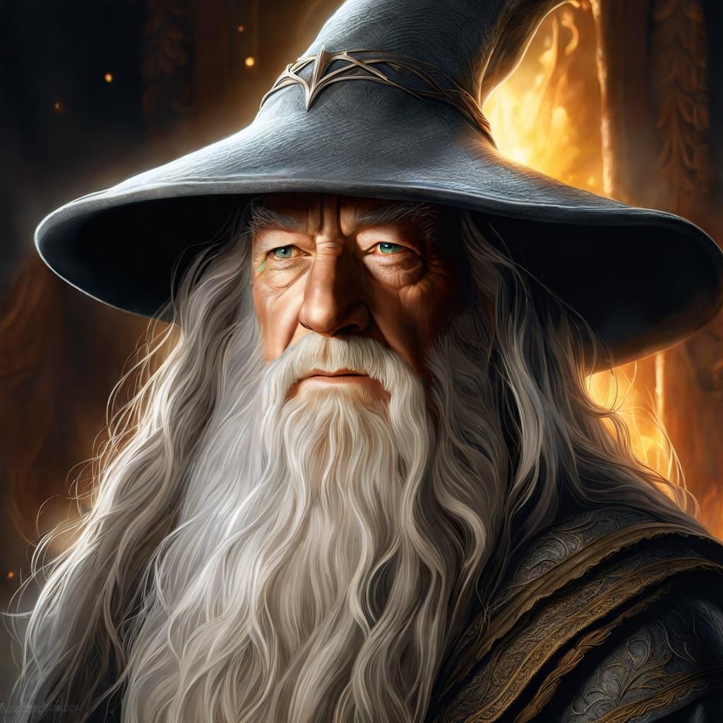 Gandalf - AI Generated Artwork - NightCafe Creator