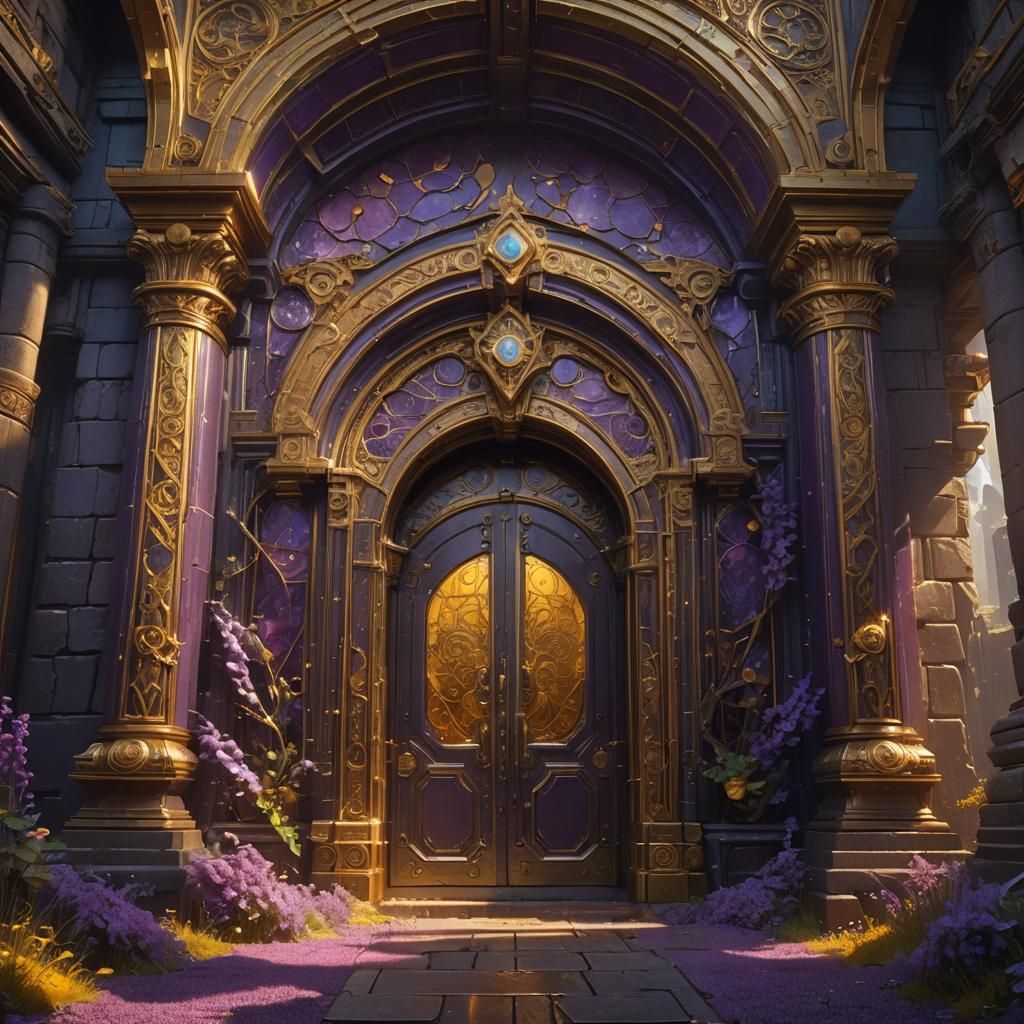 the ultimate gigantic doorway to the unknown beyond.