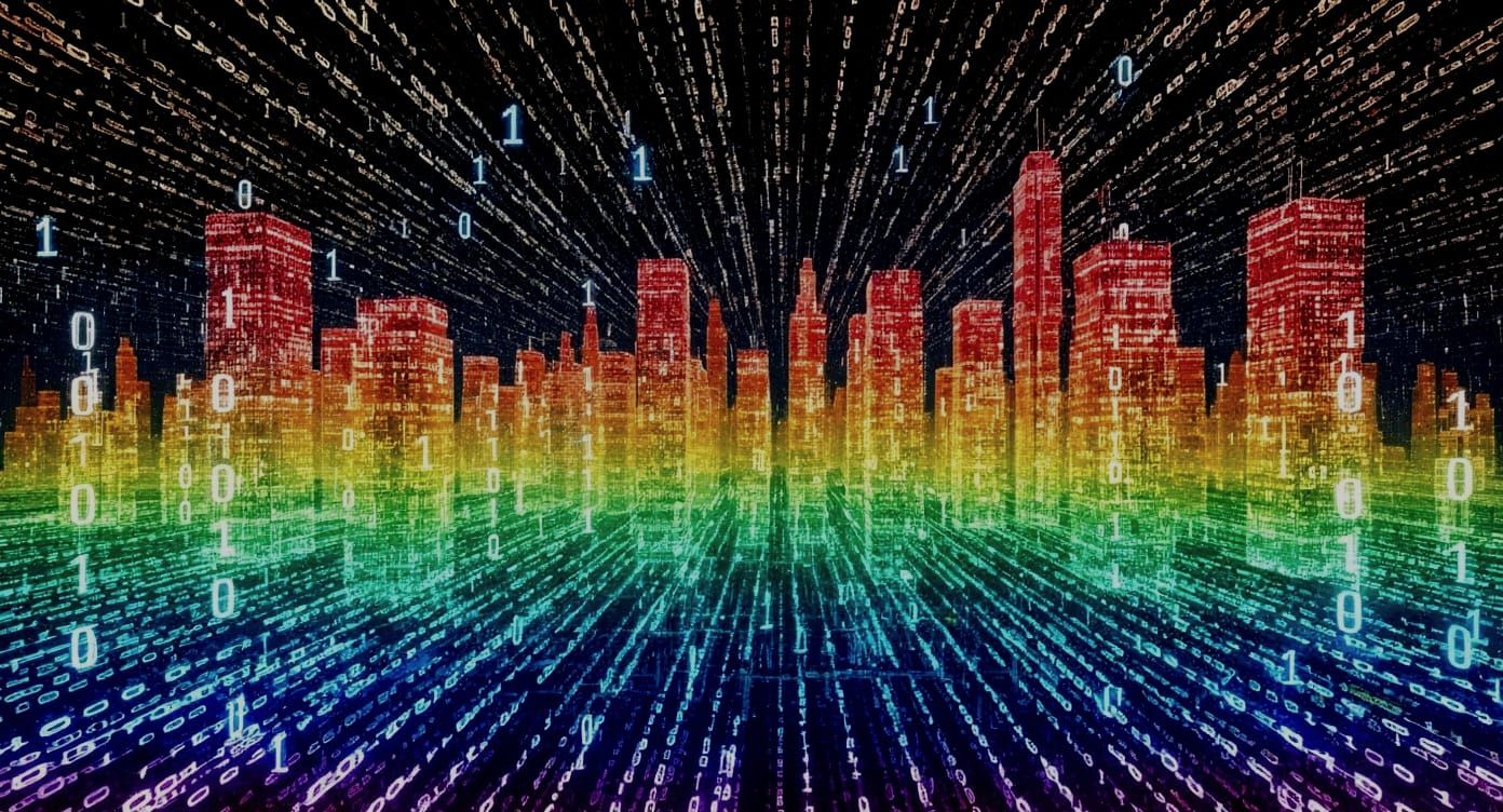 Rainbow coding.  by @Real Courte