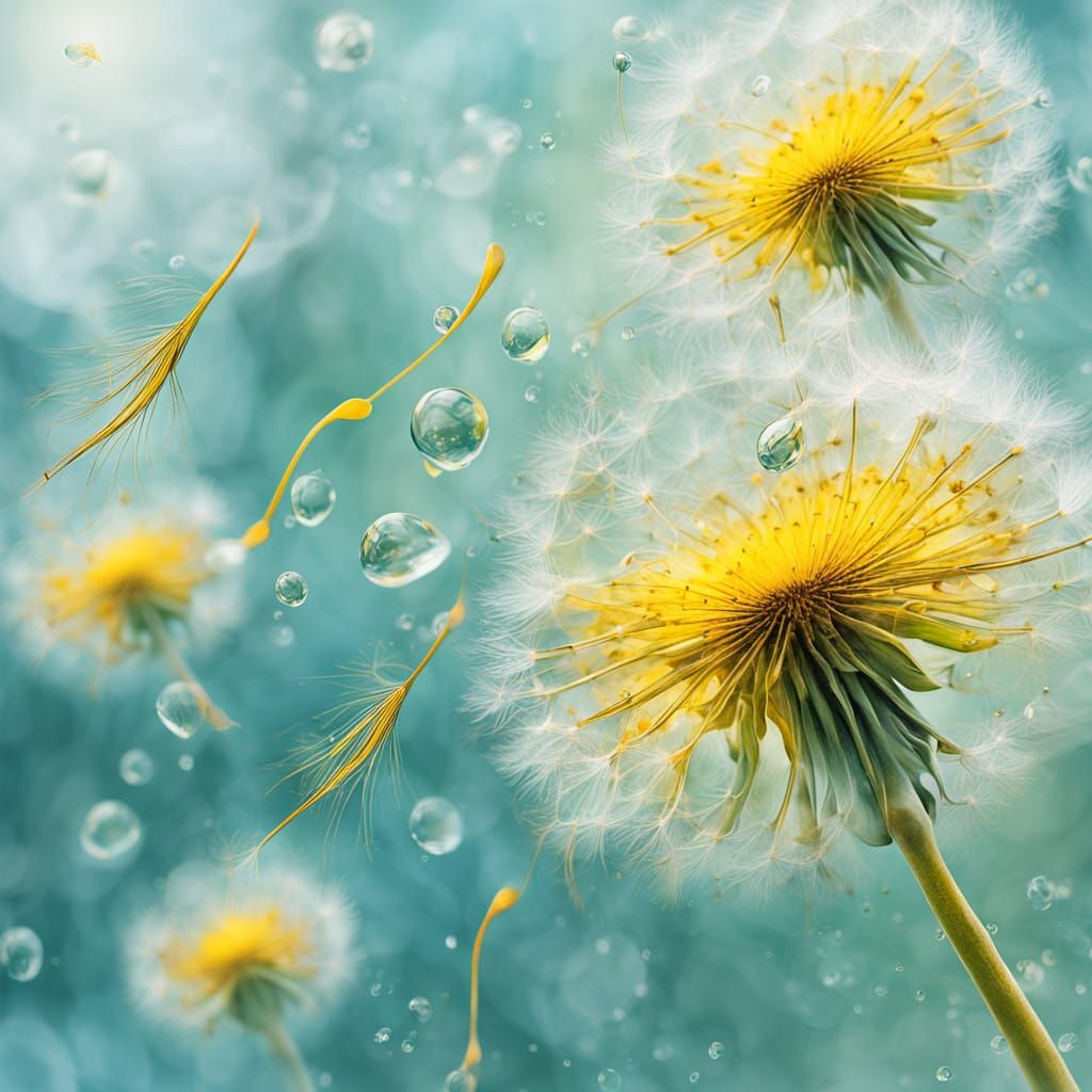 Dandelions  by @blenta