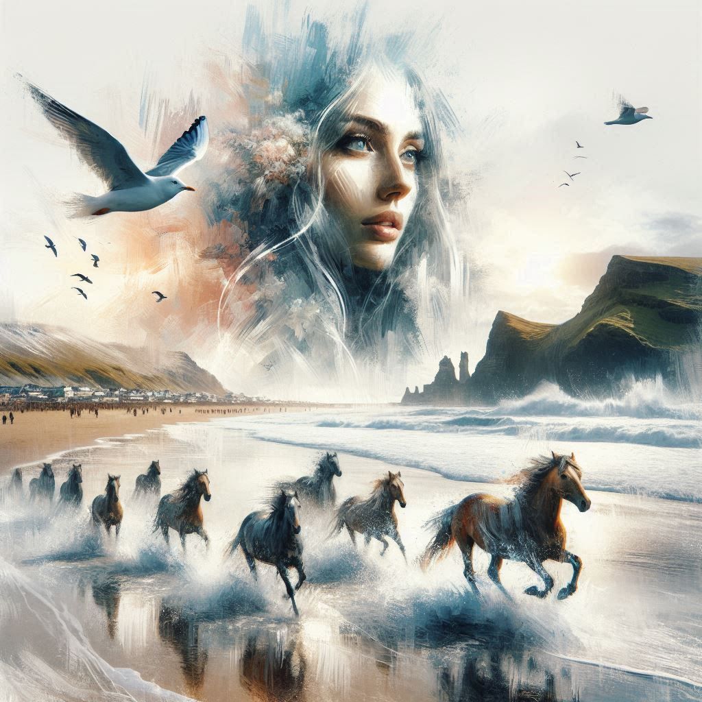 We'll be riding on the horses, Yeah