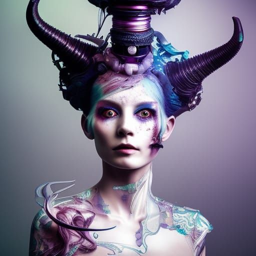 Clockpunk lady