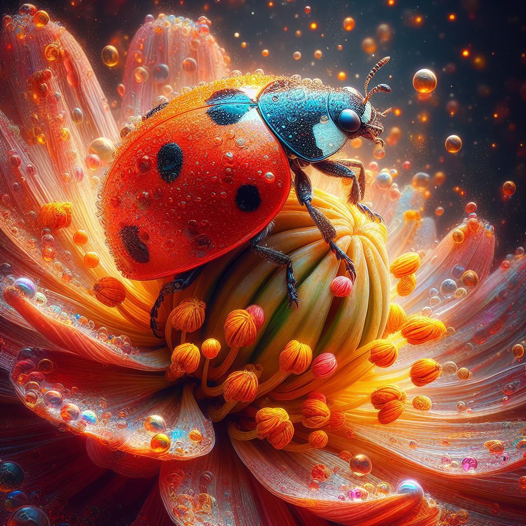 Ladybug 🐞  by @AlphaArt