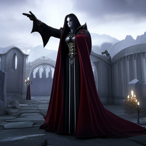 Count Cemetery Gates-Vampire-singer-rock musician-pianist-go...