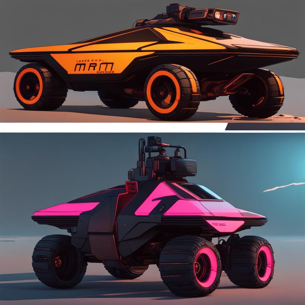 mars rover car