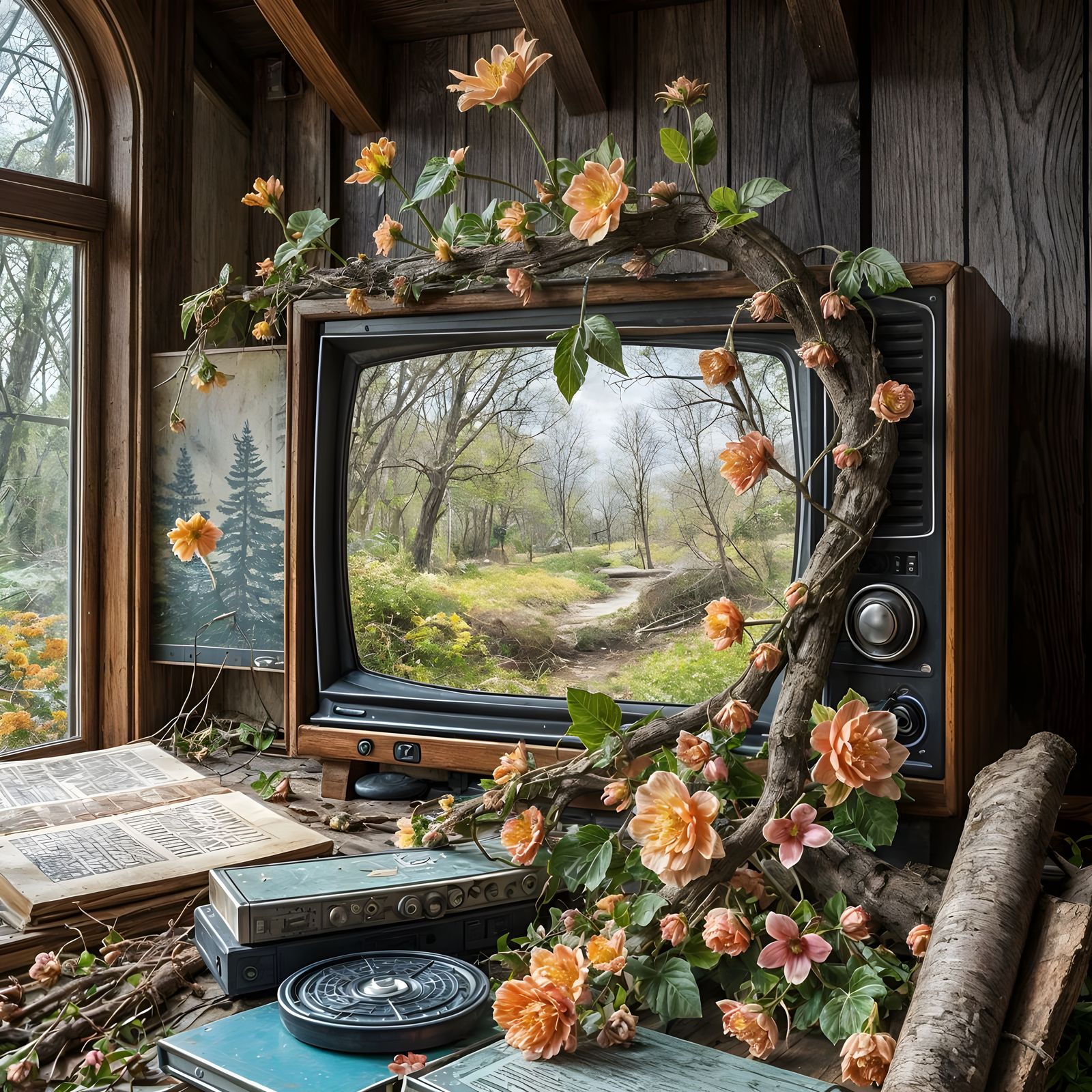 The Abandoned TV 4.0.  by @Omimimo