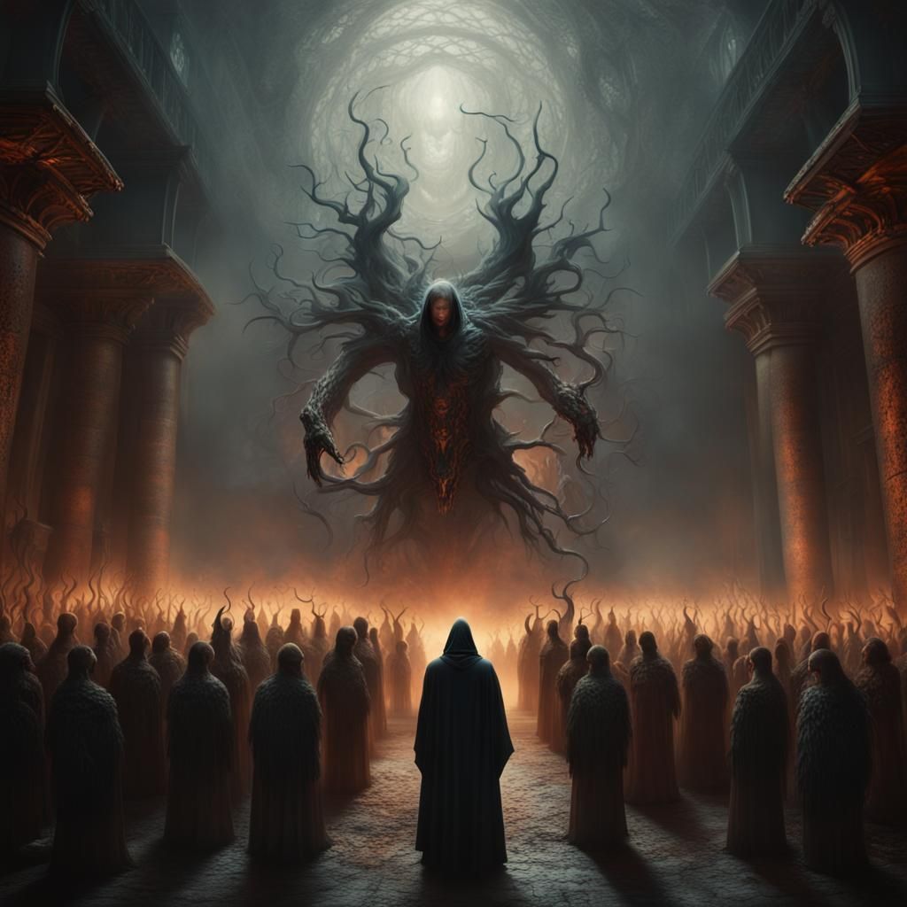 Demonic Monarch  by @EvandEm