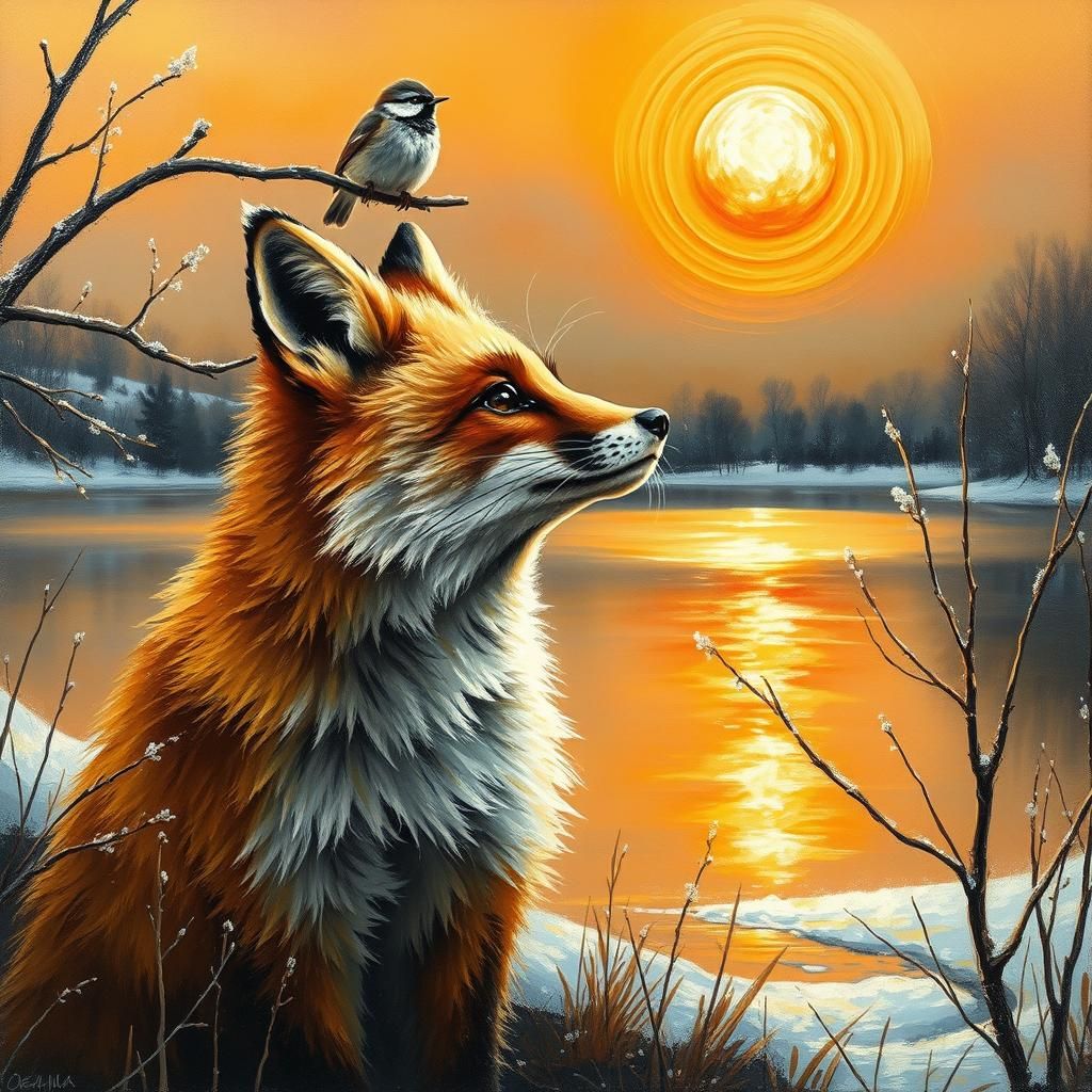 Watching the sunset