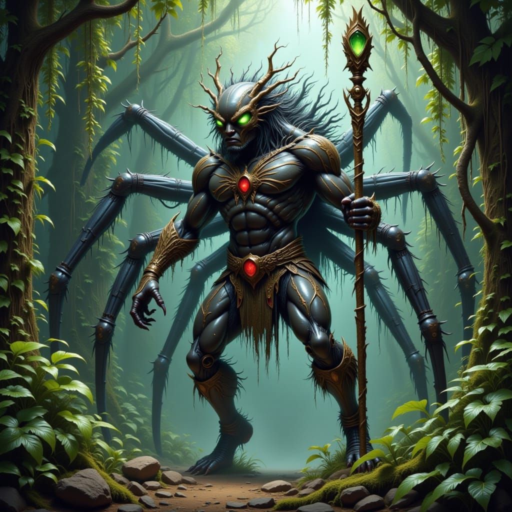 Jungle Spider-Man God Warrior