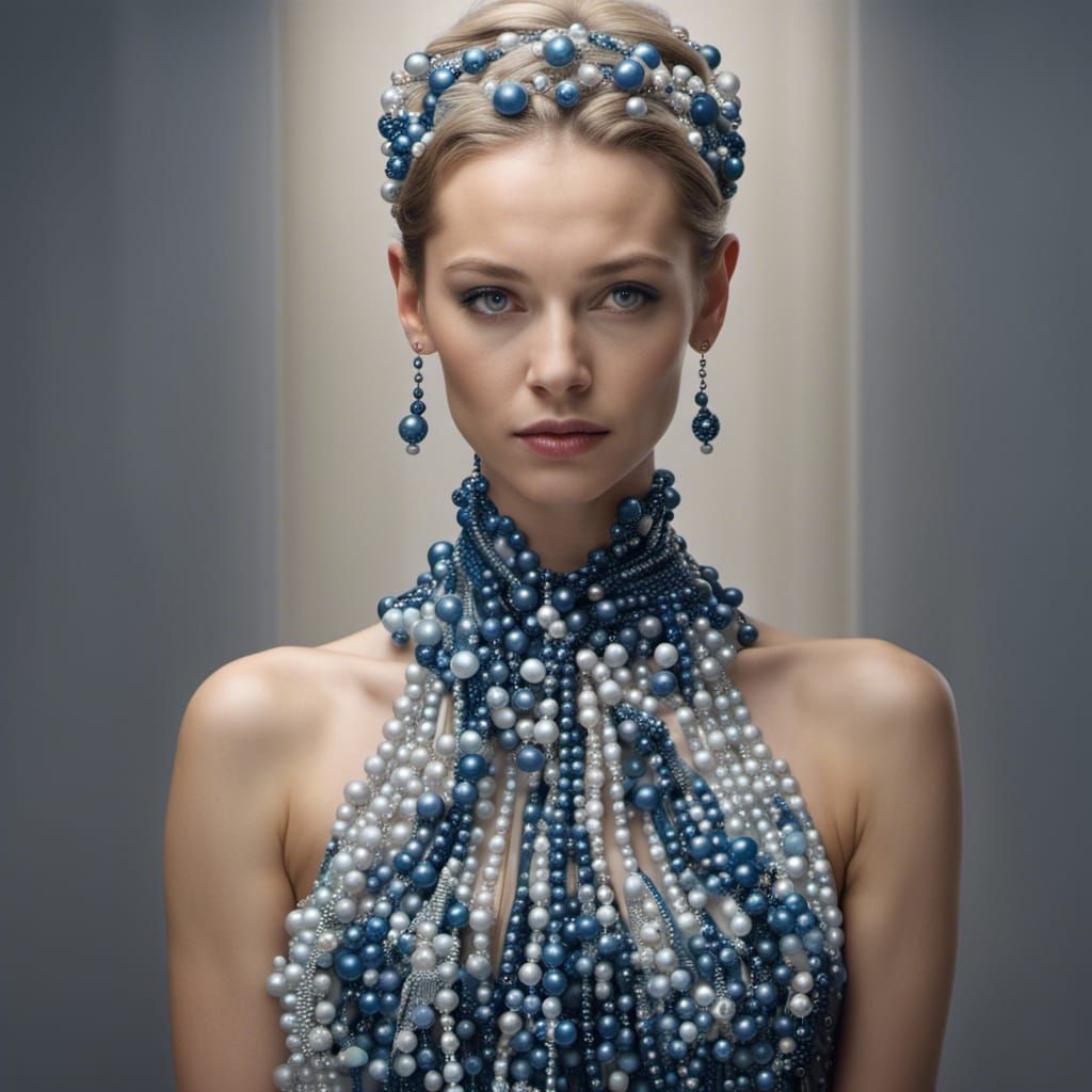 woman-wearing-a-dress-of-144-shades-of-blue-pearls-and-ribbons-sharp