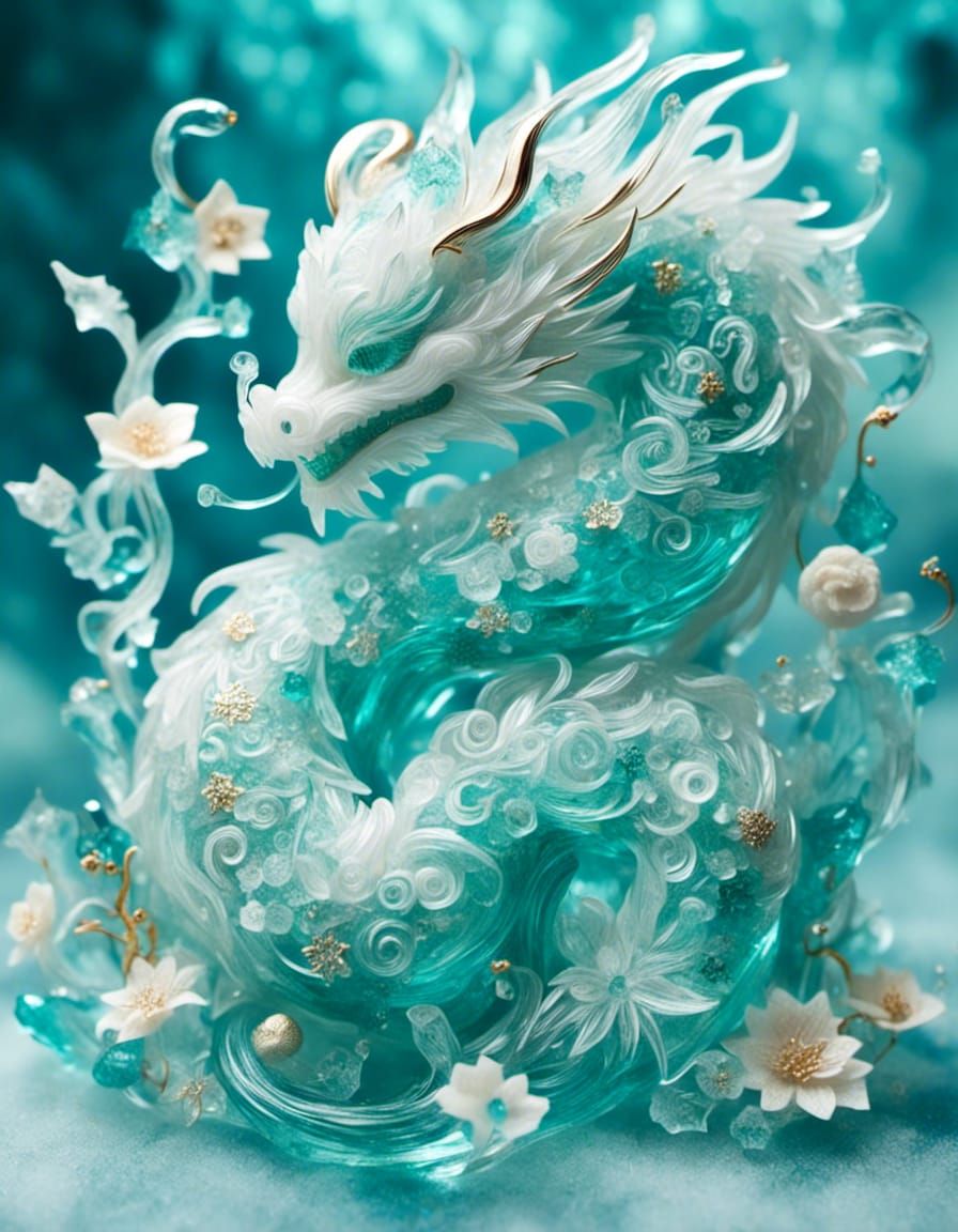 Chinese <lora:crystalclear:1.0> The year of the dragon