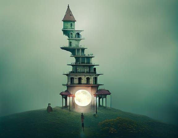 Moon house