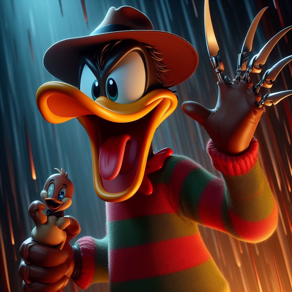 “1, 2, Daffy’s Comin’ For You!”