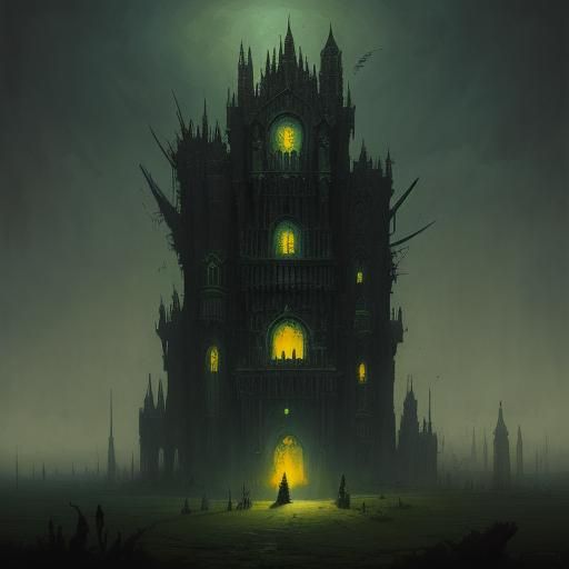 Dark Sinister Fantasy Antiquarian Realm Macabra Simon Stalen...
