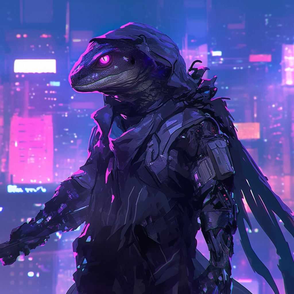 Cyberpunk Alien