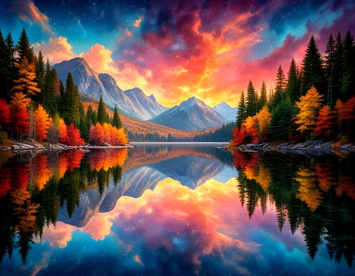 Fire In The Sky  by @Apparition