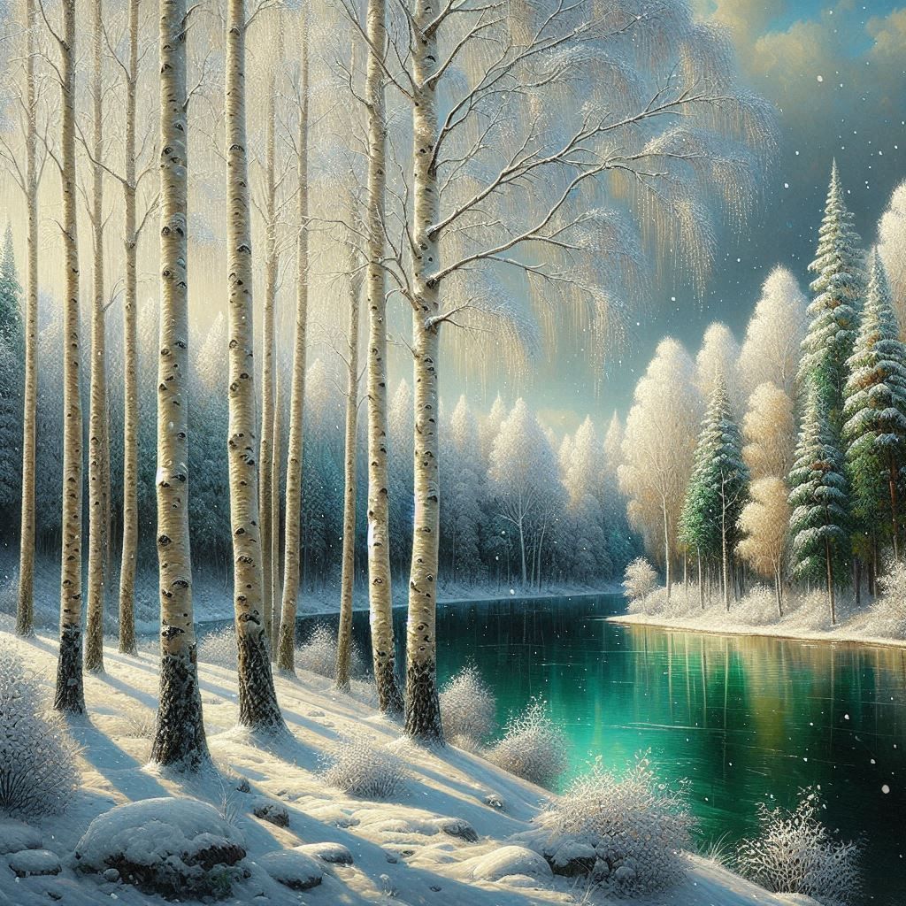 An imaginary Lithuanian landscape (G)