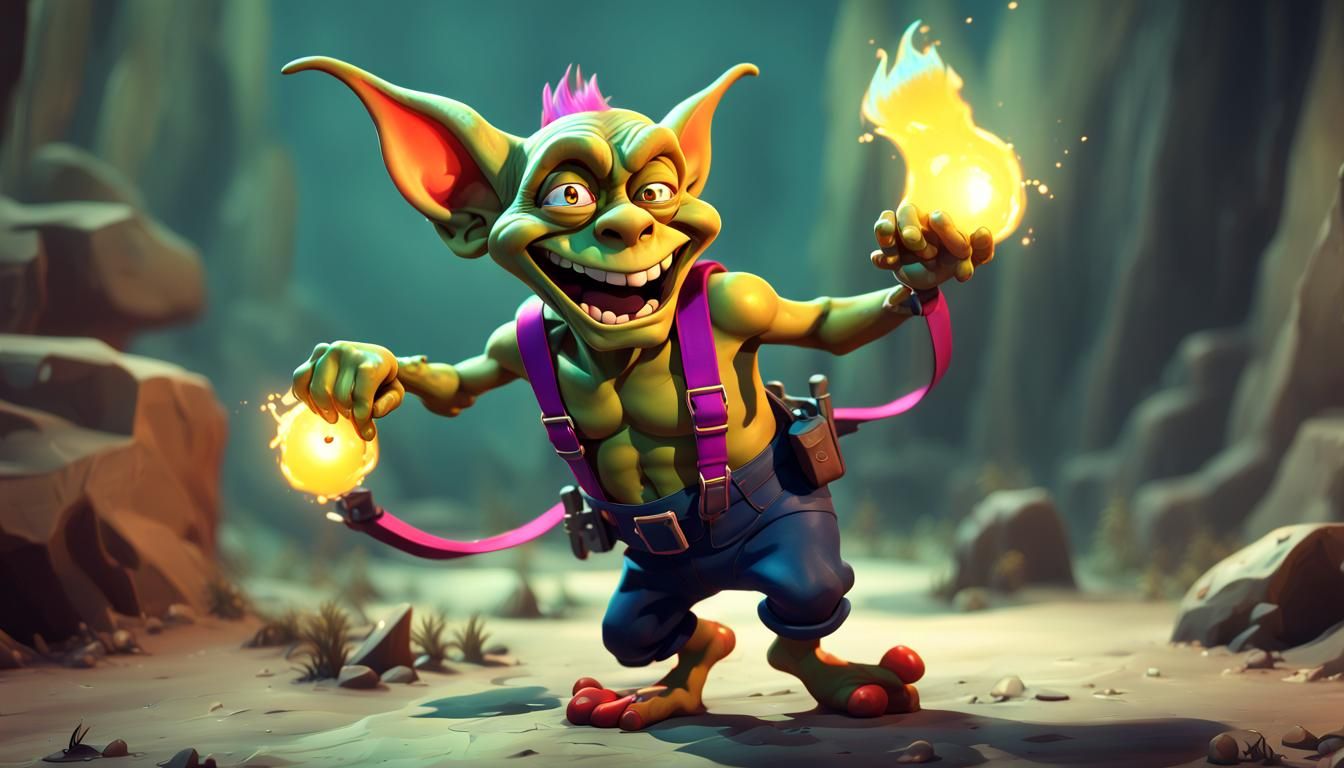 Gibby-Goblin From GOBLINS GALORE! Video Game - AI Generated Artwork ...