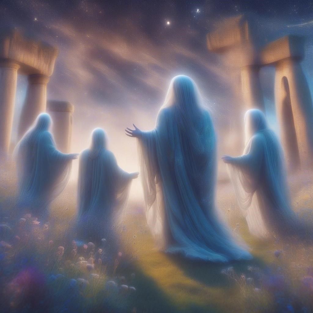 ghosts at Stonehenge