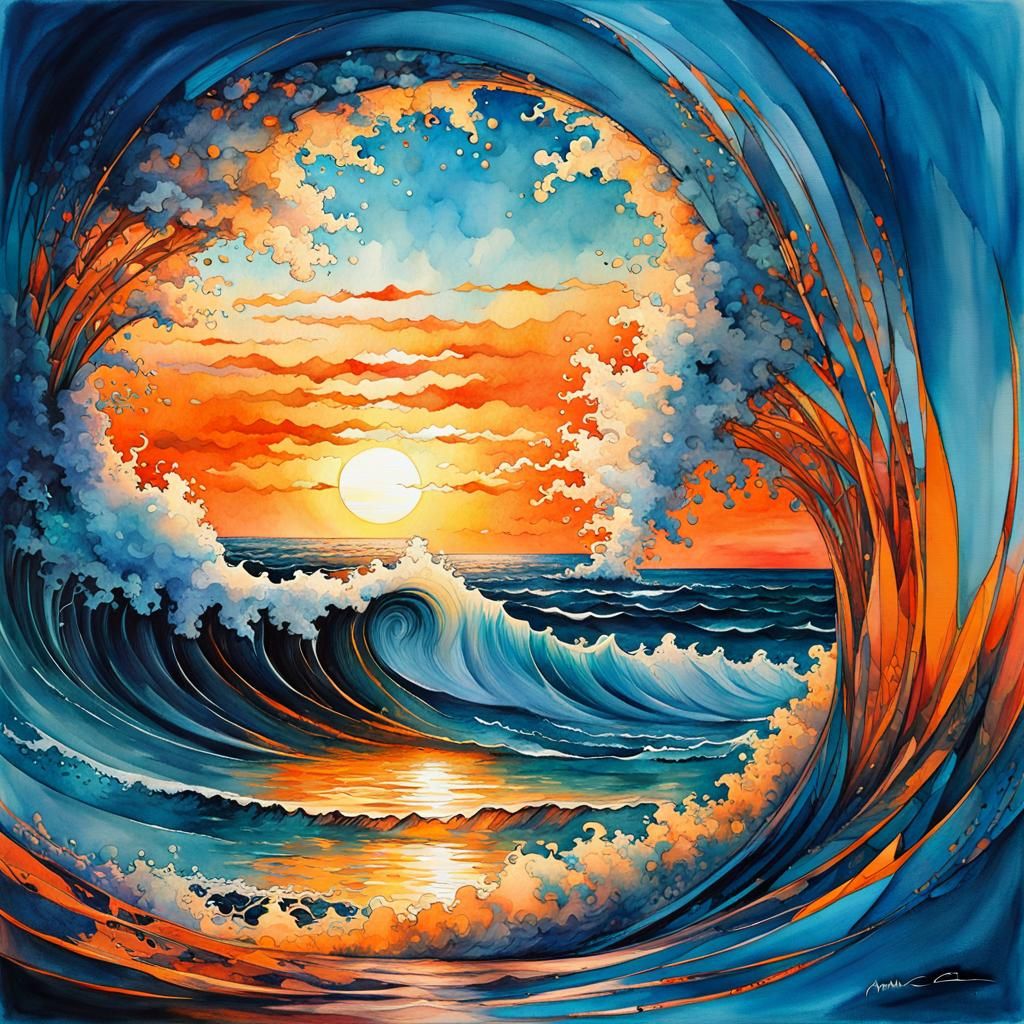 Wild oceans  by @Mini