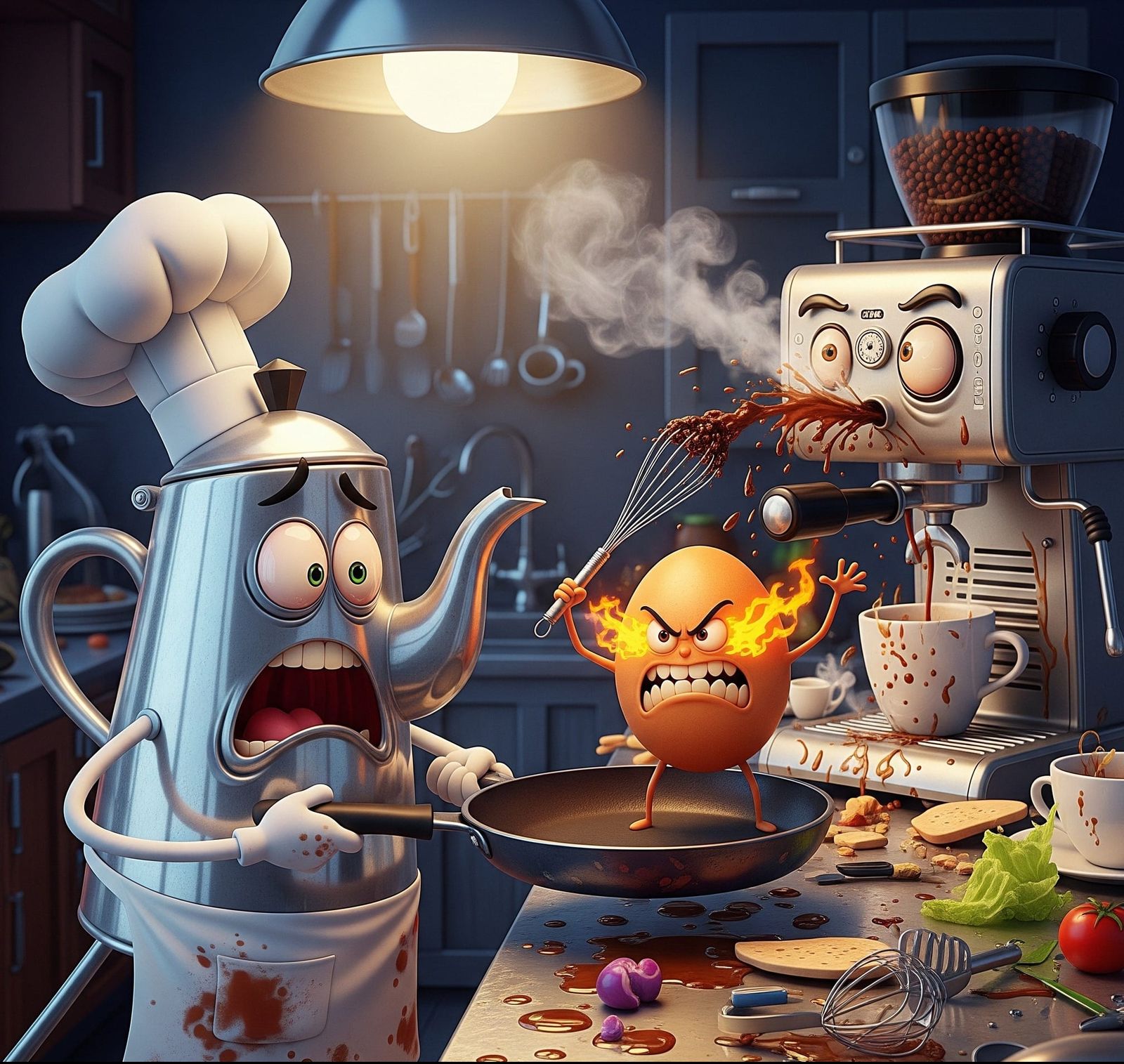 Terrified Teapots meets Angry Eggs