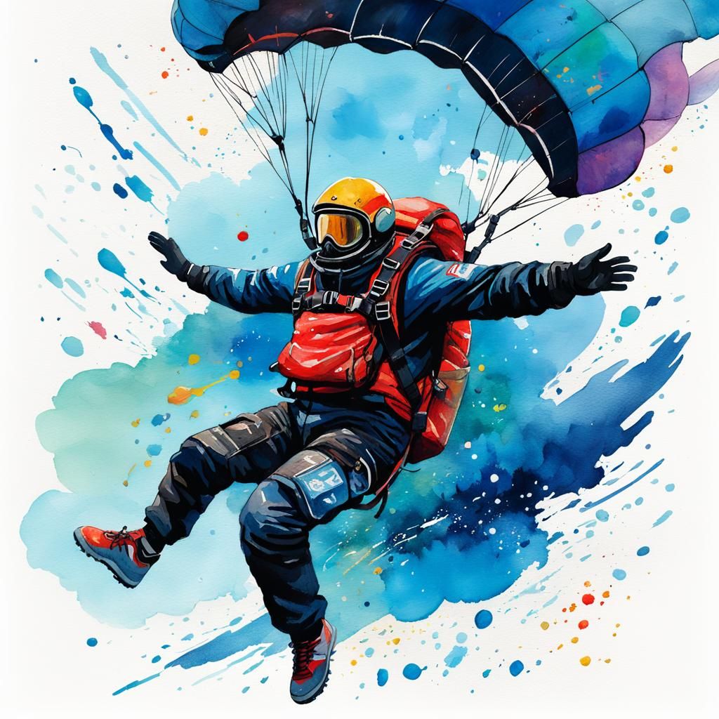 Skydiving for beginners   by @Radiohead