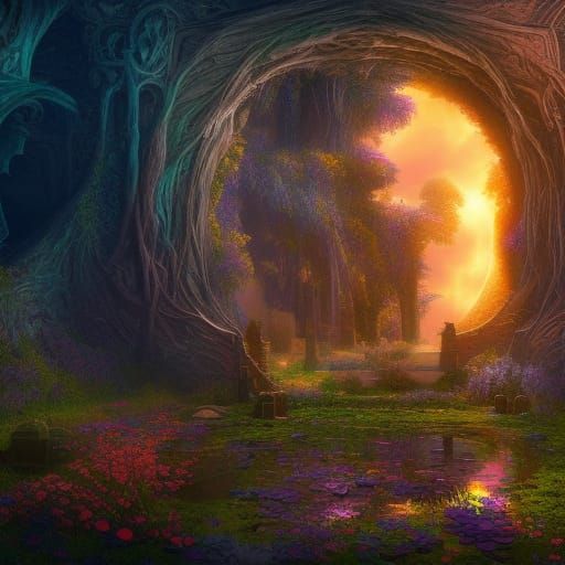 Keyhole to the Otherworld: Fantasy Concept Art