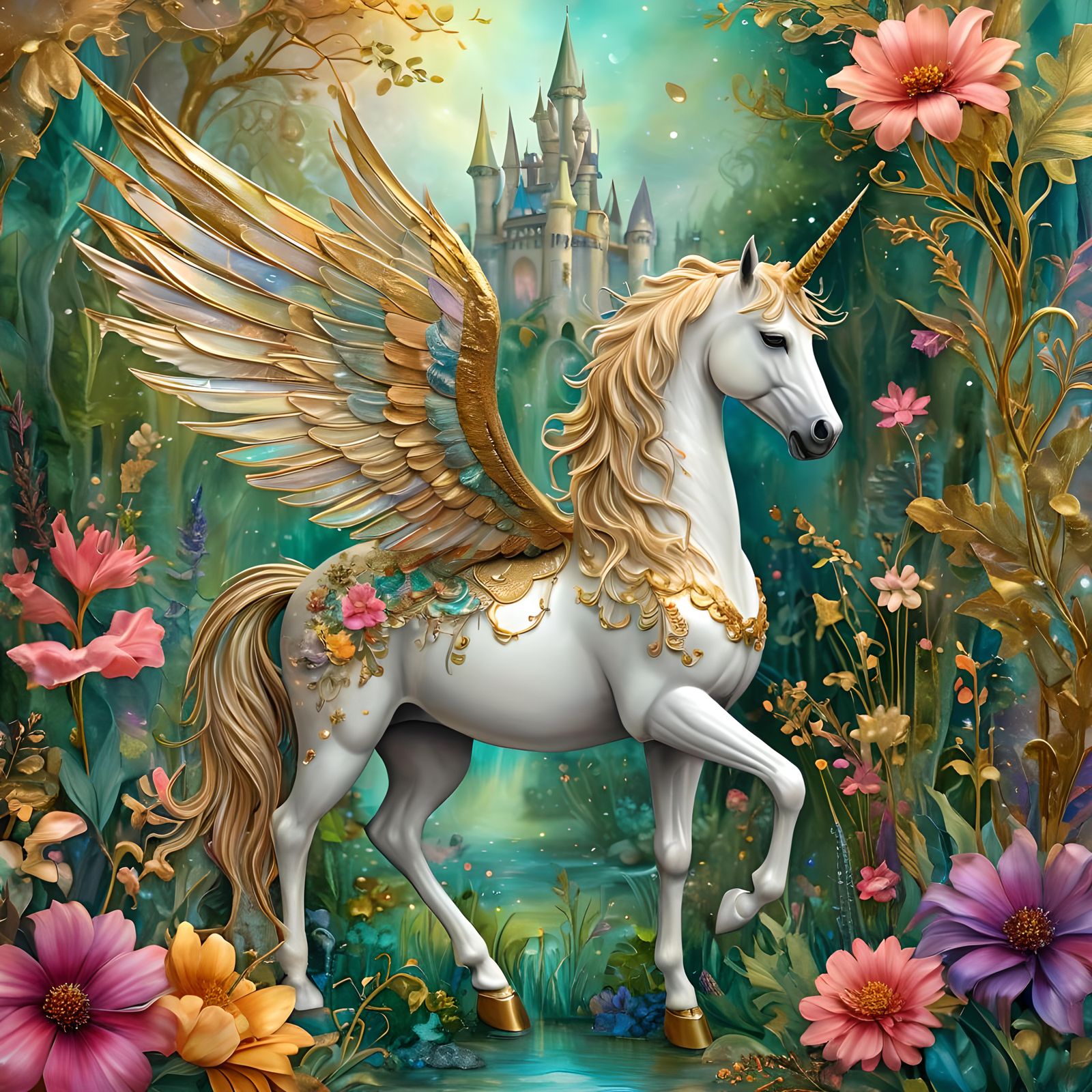 The Fairy Unicorn  by @APOLLO