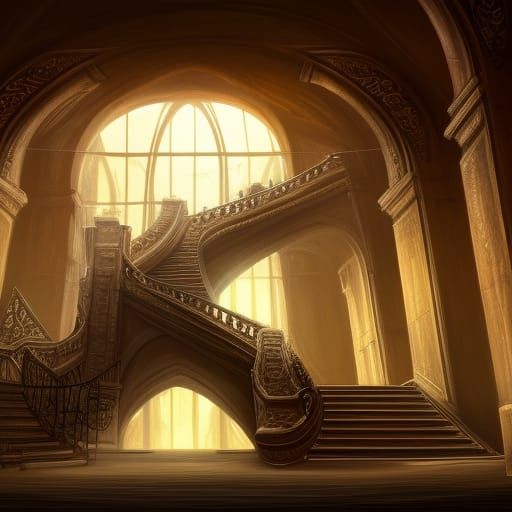 Weird Stairs  by @Lelouch