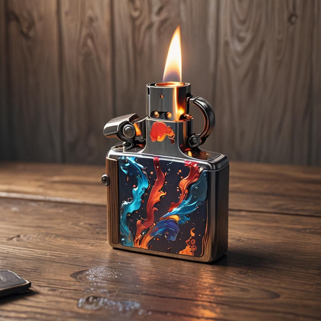 Zippo AI Generated Artwork NightCafe Creator