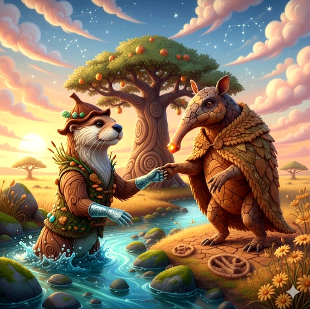 From worlds wet and dry