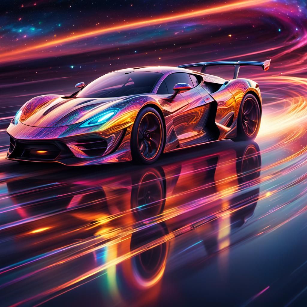 Racing Supercar.  by @Suz