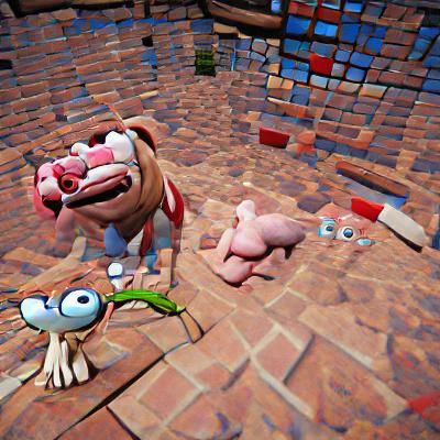 Ren & Stimpy Minecraft Unreal Engine