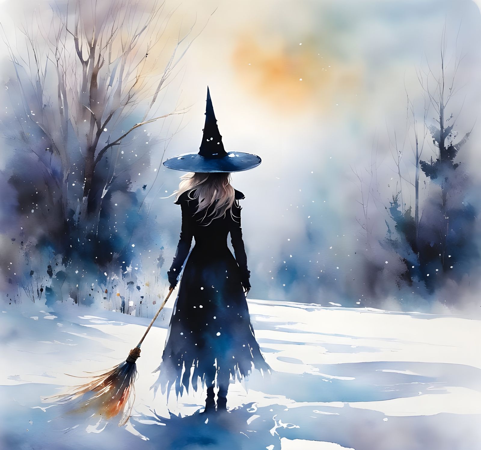 Witch of the Winter  by @Shlucky