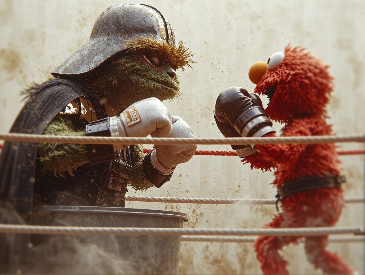 Darth Grouch the boxer.