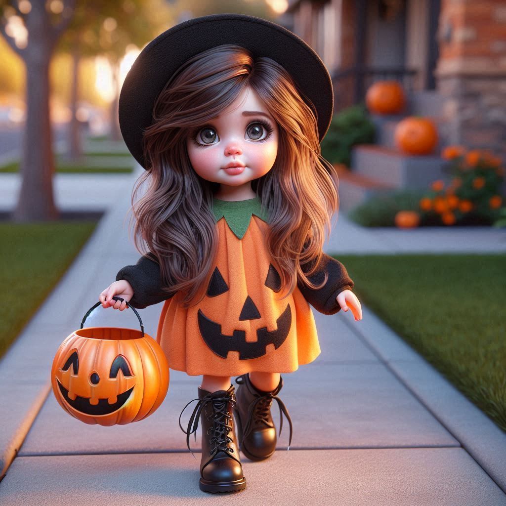 Serenity Pumpkin Girl