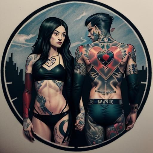 Tattooing as a symbol of loyalty to the grave. In addition t...