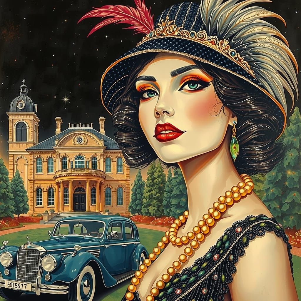 60's poster for a 20's movie