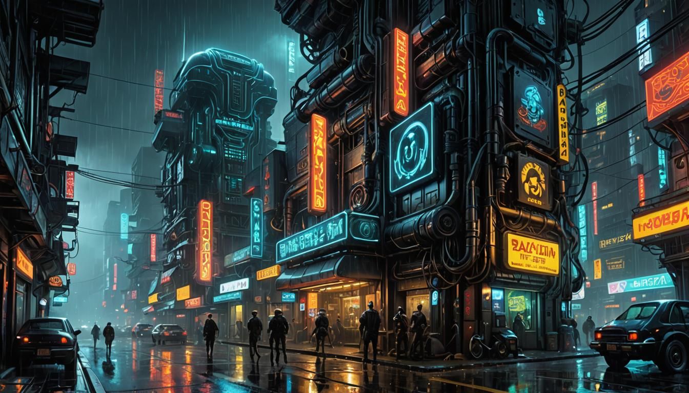 Cyberpunk City