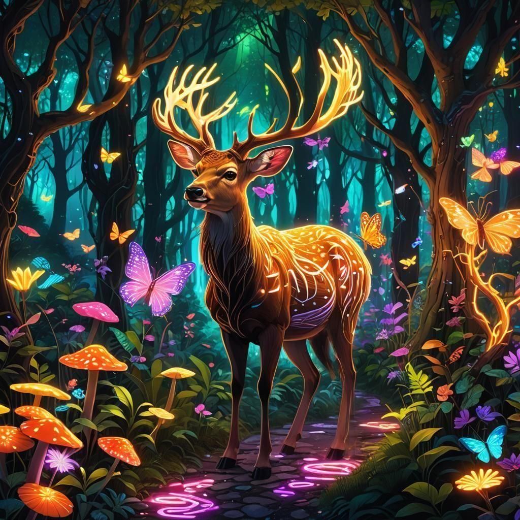 magic mushrooms - oh deer