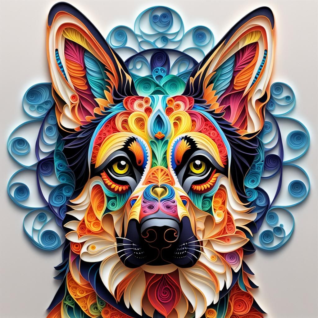 Colourful boi