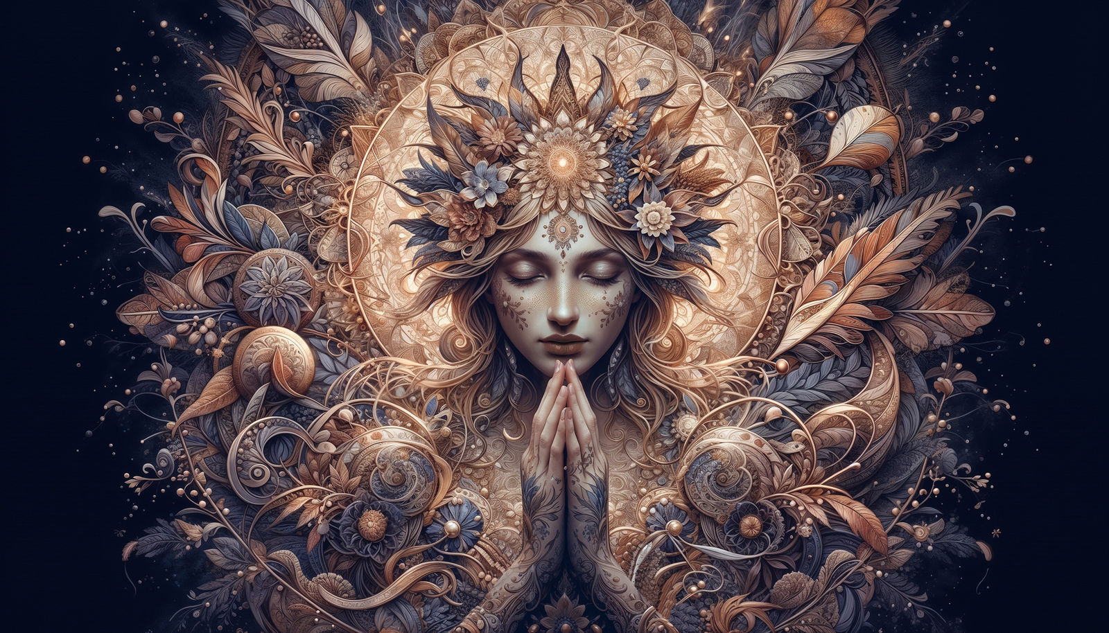 Fantasy scene unfolds