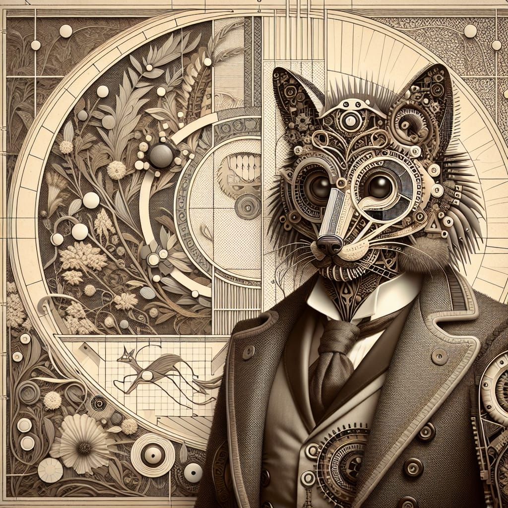 Fornasetti Doodleblend
