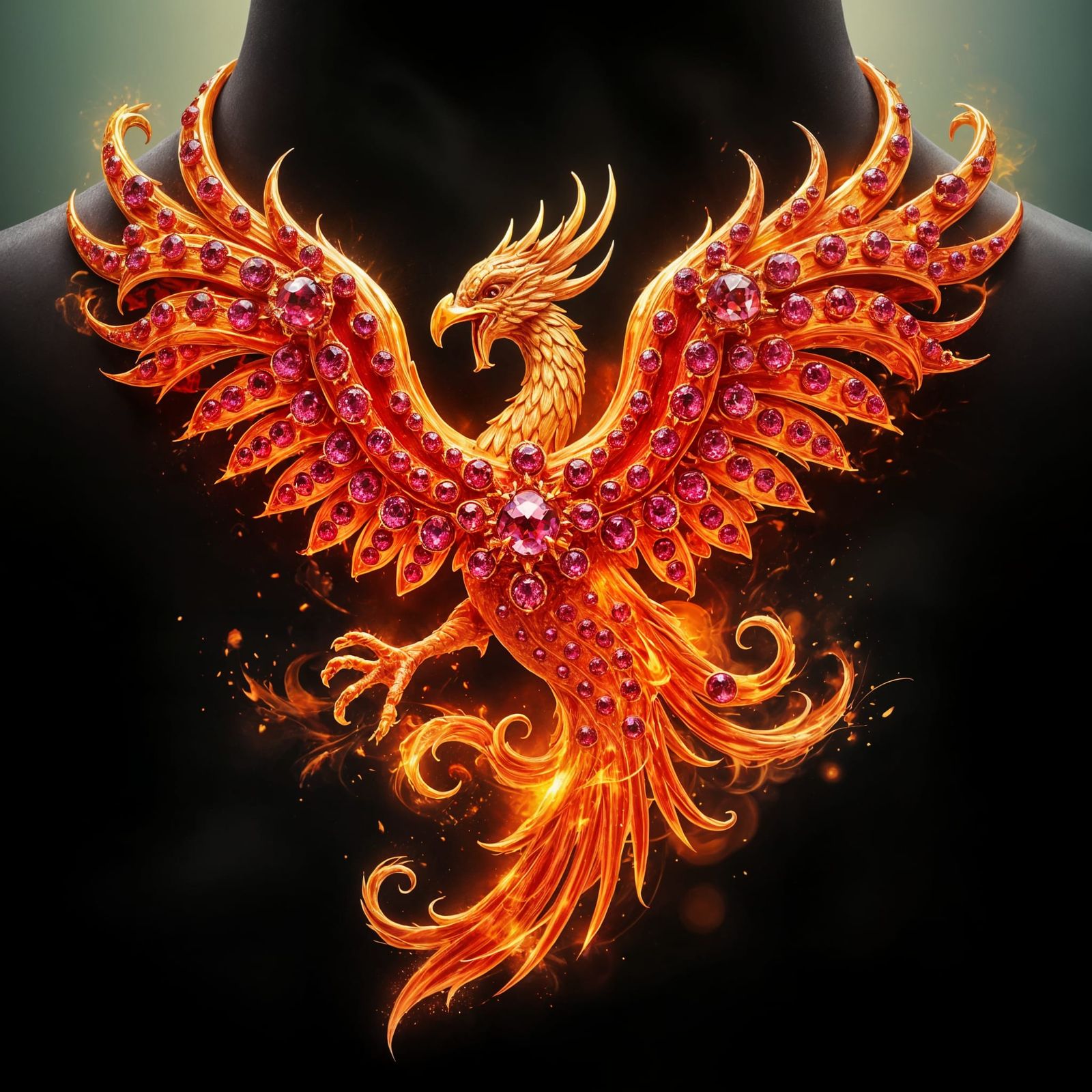 The Phoenix’s Embrace  by @Miguelito101